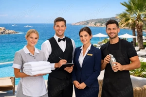 Locuri de muncă hotel resort Grecia - cazare + 3 mese zi - 900 - 1100 euro net