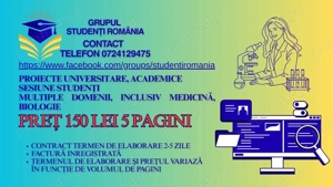 Proiecte Universitare, Academice