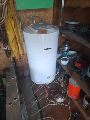 Centrală pe gazificare Bosch 38 kW + accesorii + lemne - imagine 3