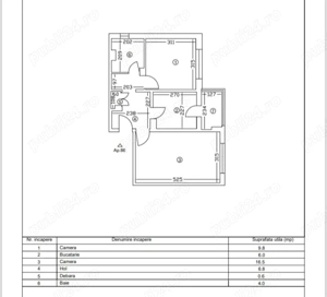 Privat, vind in Constanta, zona Viile noi- Aurel Vlaicu, un partament 2 camere, decomandate. - imagine 7