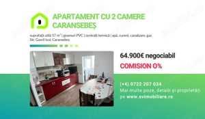 Comision 0 - Apartament cu 2 camere, zona Pipirig