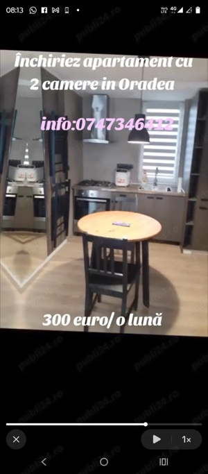 Închiriez apartament 2 camere în Oradea  - imagine 3