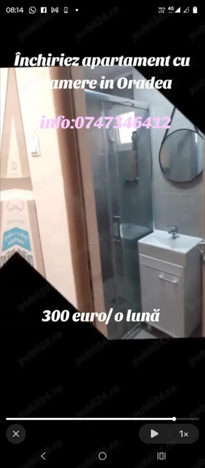 Închiriez apartament 2 camere în Oradea  - imagine 5