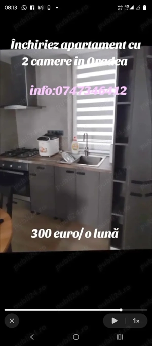 Închiriez apartament 2 camere în Oradea  - imagine 4