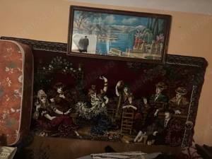 Carpeta Dansul  adusa in anul1988-1989 din Libia