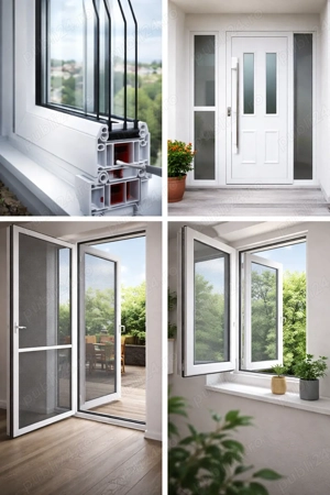 Ferestre si uși PVC sau aluminiu