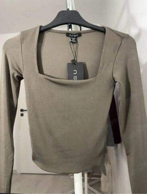 Bluză damă AMISU XXS, mânecă lungă, stare foarte bună