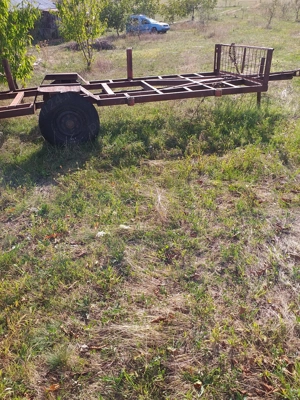 Remorca tip tramcar, confectionata din profile U de 100mm Roti 650, R16C - imagine 2