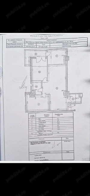 3 Camere zona Zăvoi bloc nou  - imagine 10
