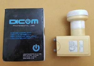 LNB cu 2 iesiri pentru Antena Parabolica de Satelit - Vintage - imagine 2