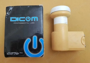 LNB cu 2 iesiri pentru Antena Parabolica de Satelit - Vintage - imagine 3