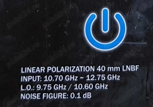 LNB cu 2 iesiri pentru Antena Parabolica de Satelit - Vintage - imagine 4