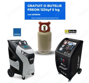 Aparat încărcare freon AC auto R134a   STARLINE   TEXA   Nou, pentru service auto