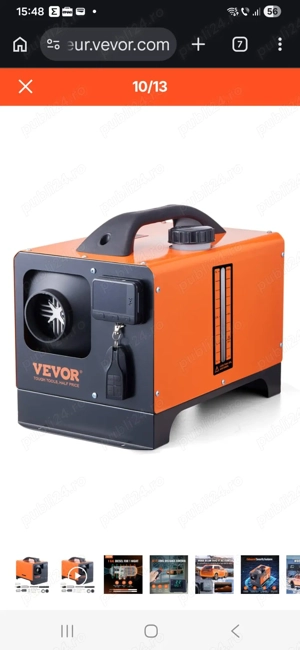 Incazitor pe motorina VEVOR