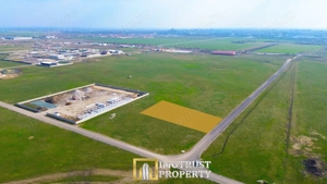 Teren logistic de vânzare 5.000 mp – acces Centura Arad | PUZ aprobat