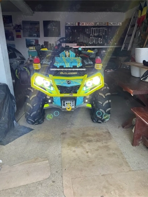 vand can am outlander 1000  xtp 2019 sau schimb cu suv  - imagine 2