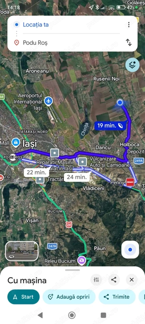 Teren Rusenii Vechi, com. Holboca