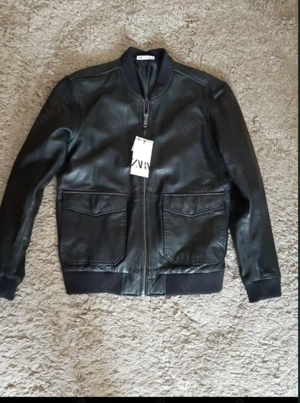 Greacă Zara bomber de piele