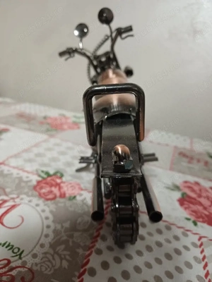 vand motocicleta construita din piese.pentru colectionari. - imagine 3