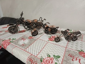 vand motocicleta construita din piese.pentru colectionari. - imagine 5