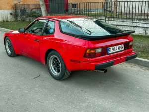 Porsche 944 Targa 1984   Vehicul Istoric, Motor Revizuit, Fără Rugină - imagine 3