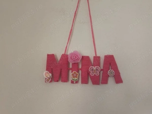 Nume decorativ handmade  - imagine 2
