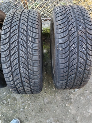 Vând jante tablă cu cauciucuri de iarnă Passat - imagine 2