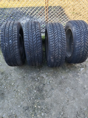 Vând jante tablă cu cauciucuri de iarnă Passat - imagine 7