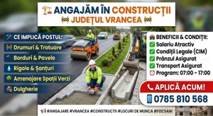Angajam in constructii
