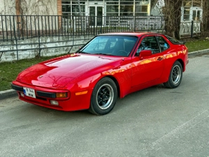 Porsche 944 Targa 1984   Vehicul Istoric, Motor Revizuit, Fără Rugină - imagine 4