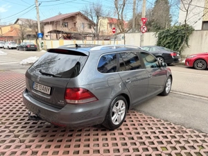 VW Golf 6 Break 1.6 TDI BlueMotion Navi ,Climatronic,Start-Stop 2010 - imagine 4