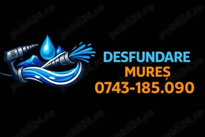 Desfundare canalizare Mures - imagine 3