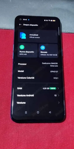 Vand Oppo A53 ,128gb,4+3ram,baterie 5000mah.