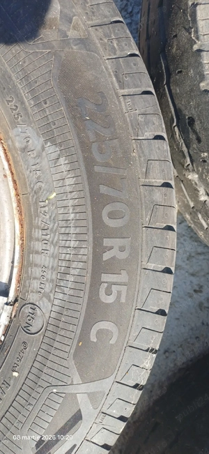 vand 4 jenti tabla cu avelope vara 225/70/15 C iveco Daily  - imagine 3