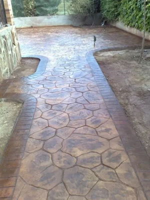 Beton amprentat pe orizontal și vertical - imagine 4