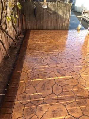 Beton amprentat pe orizontal și vertical - imagine 5