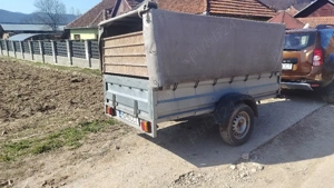 Remorca 750kg basculabila 