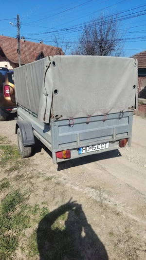 Remorca 750kg basculabila  - imagine 6