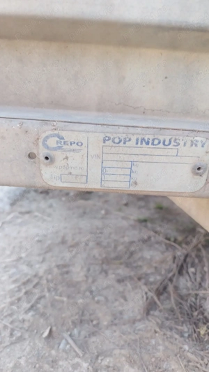 Remorca 750kg basculabila  - imagine 2