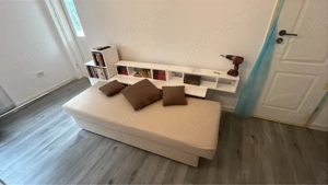 Canapea tip lada, retapitata si modificata