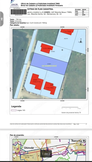 Teren intravilan 730mp Mosnita Veche - imagine 3