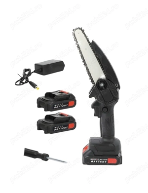 Drujbă Electrică Multifuncțională 550W, 2 acumulator 48V   Compactă, Ergonomică, Fără Fir