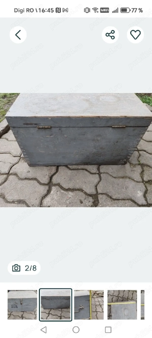 Cutie din lemn  - imagine 3