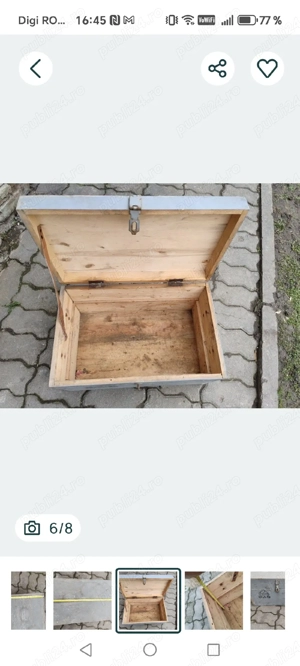 Cutie din lemn  - imagine 4