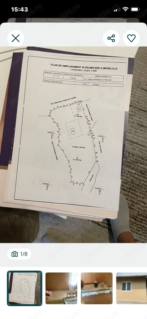 Telega ,sat Bustenari ,PH - teren si casa de vânzare 2200