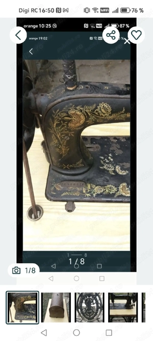 Mașina de cusut Singer  - imagine 3