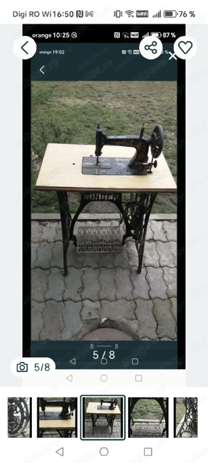 Mașina de cusut Singer  - imagine 5