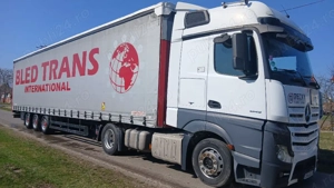 Vând Mercedes actros mp4,eu 6 ,an 2016,si semiremorca schwarzmuller  - imagine 4