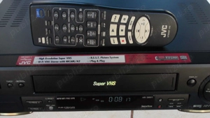 Video JVC hr-s6611 recorder,6 head Super VHS,Hi-Fi,telecomanda+cadou - imagine 4