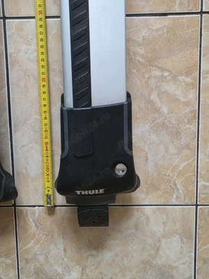 Vând set bare : Thule WingBar Edge + si sistem antifurt - imagine 2